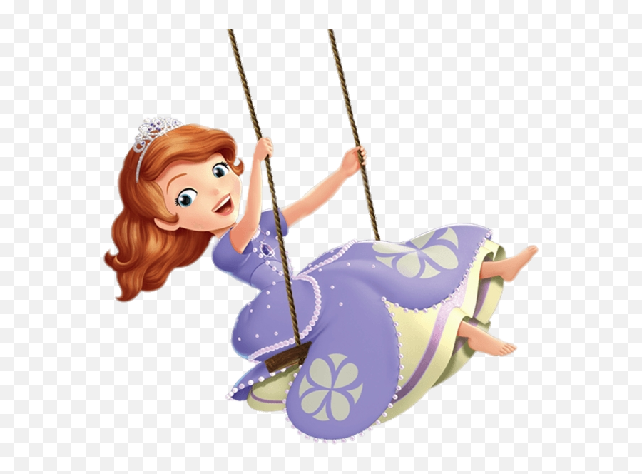 On Swing Png Image - Sofia The First Backround Emoji,Sofia The First Png