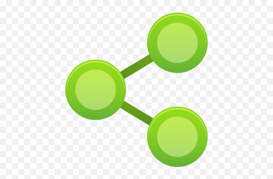 Green Sharing Share Icon Png - Sharing Icon Png Emoji,Share Png