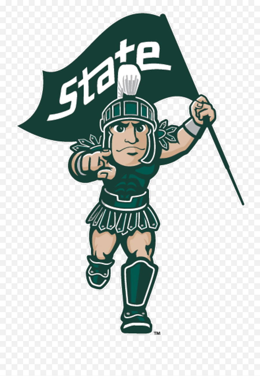 Msu Spartans - Clip Art Michigan State Logo Emoji,Michigan State Logo
