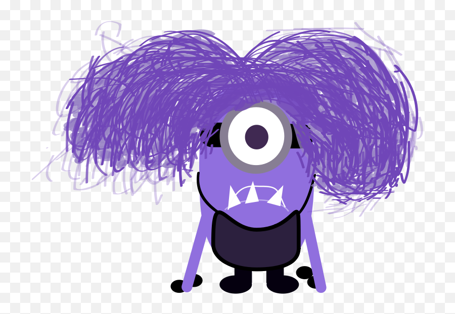 Purple Minion - Purple Minion Png Emoji,Playdough Clipart