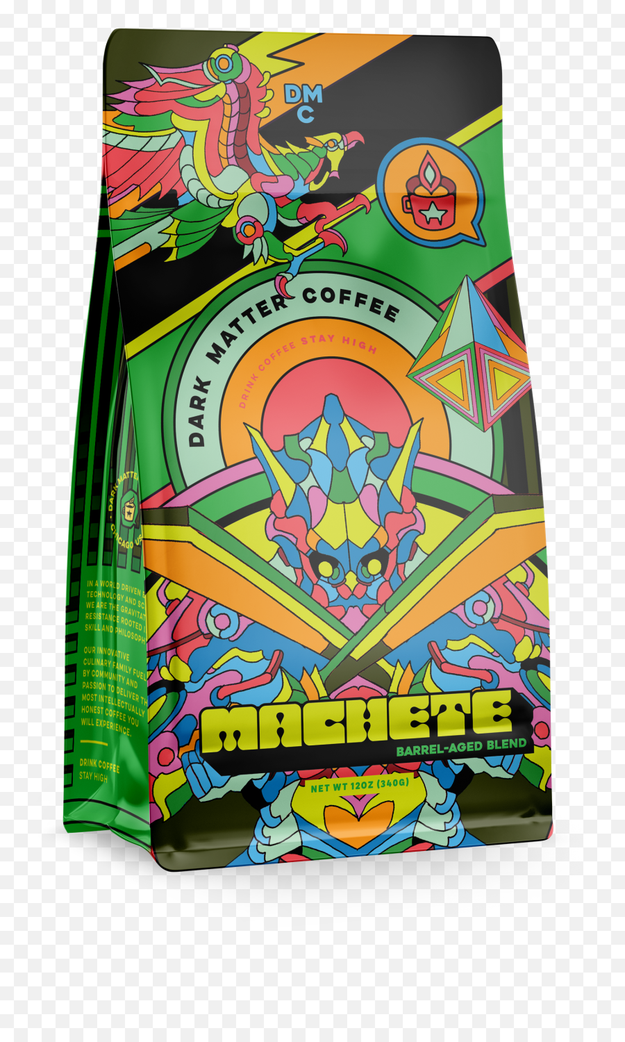 Machete Barrel Aged Blend U2013 Dark Matter Coffee - Boardshorts Emoji,Machete Png