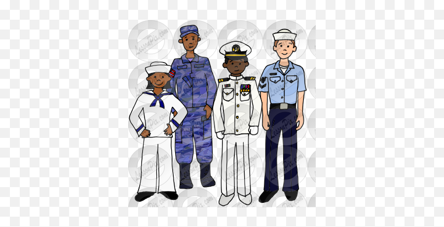 The Navy Defends The Right To Travel And Trade On The Oceans Emoji,Navy Clipart