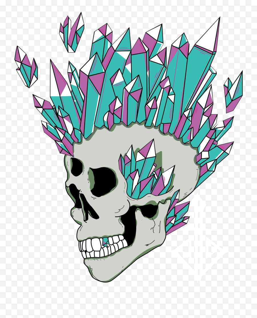 Crown Of Turquoise Final No Background - Skull Clipart Emoji,Skull Clipart Png