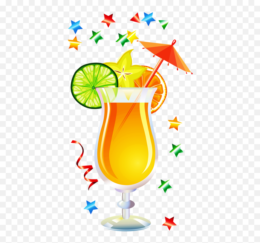 Cocktail Juice Drink Clip Art - Cocktail Png Download 451 Emoji,Cocktails Clipart