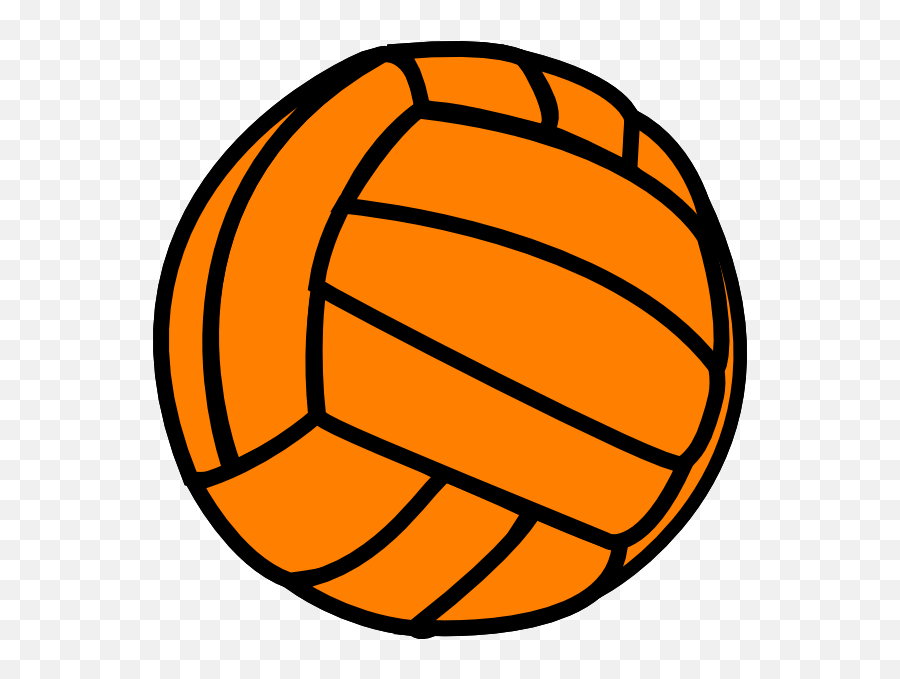 Ball Volleyball Png Transparent Images - Orange Volleyball Clipart Emoji,Volleyball Png