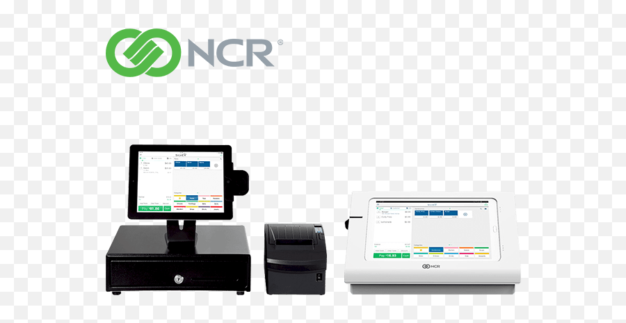 Brand New Ncr Silver Pos Cash Register System Point Of Sale Emoji,Cash Register Clipart