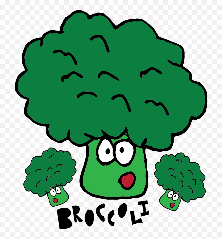 Broccoli Clipart - Portable Network Graphics Emoji,Broccoli Clipart