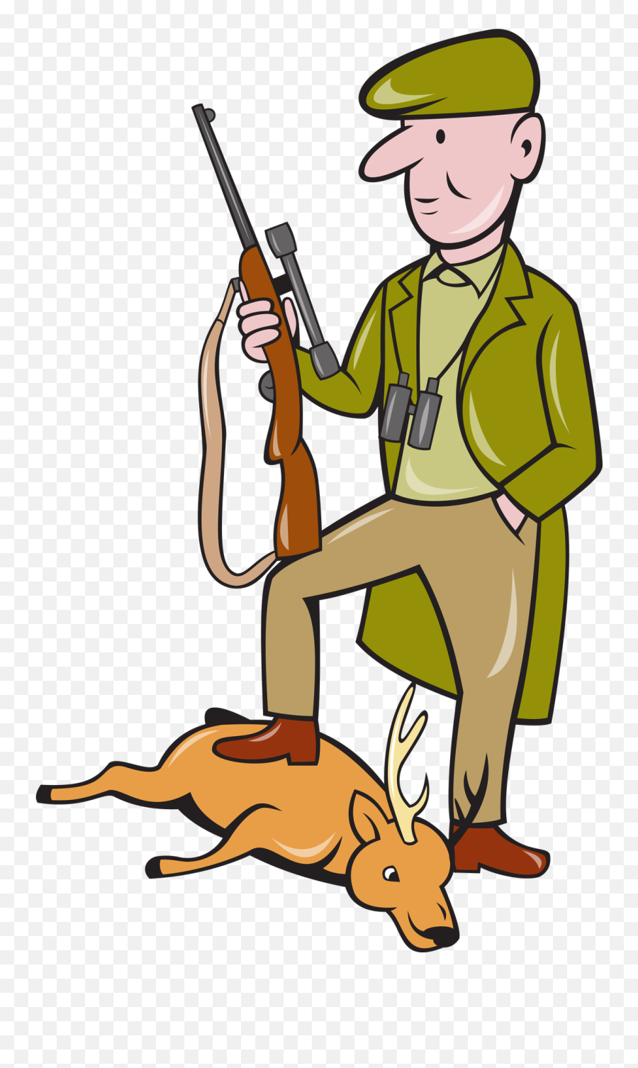 Hunting Clipart Hunting Season Hunting - Hunter Clipart Emoji,Hunting Clipart
