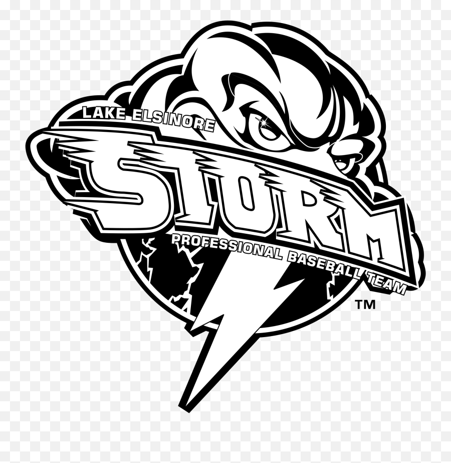 Lake Elsinore Storm Logo Png - Logo Lake Elsinore Storm Emoji,Storm Logo