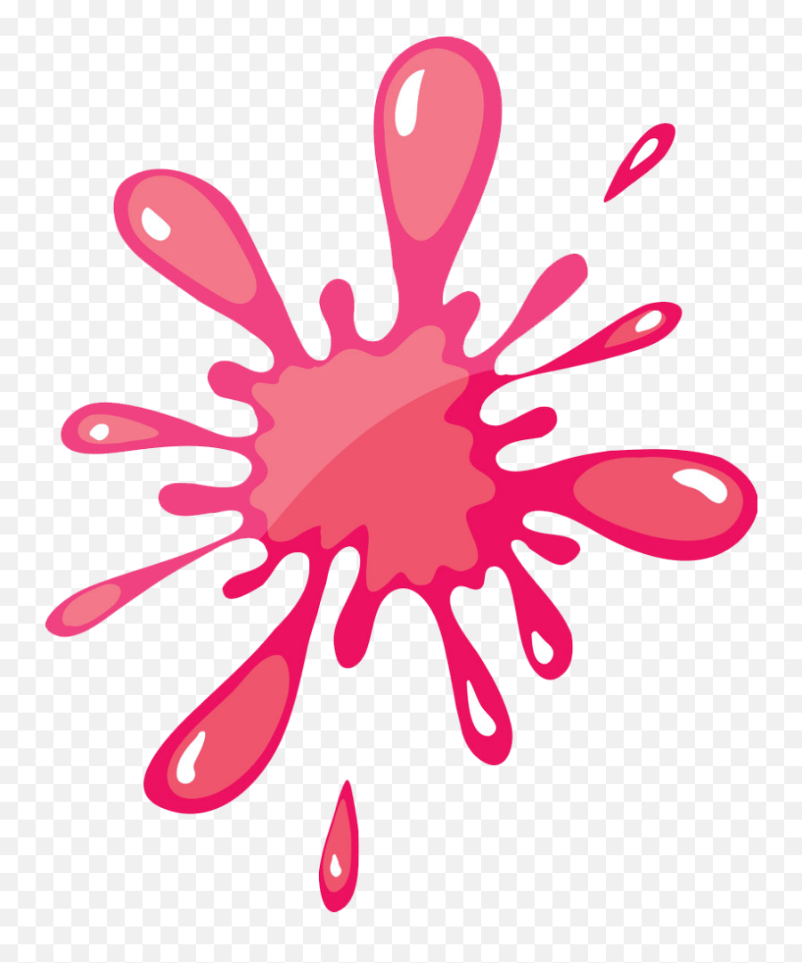 Pink Paint Splatter Clipart Transparent - Clipart World Art And Craft Wording Emoji,Paint Splatter Transparent