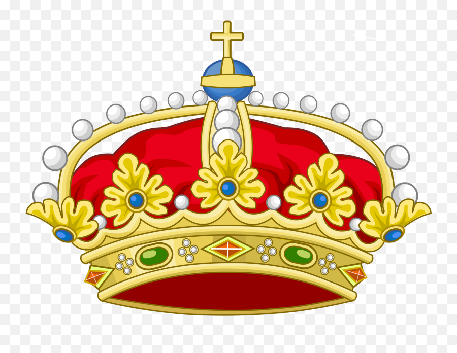 Spanish Crown Clipart Png Image With No - Heraldry Crown Png Emoji,Crown Clipart