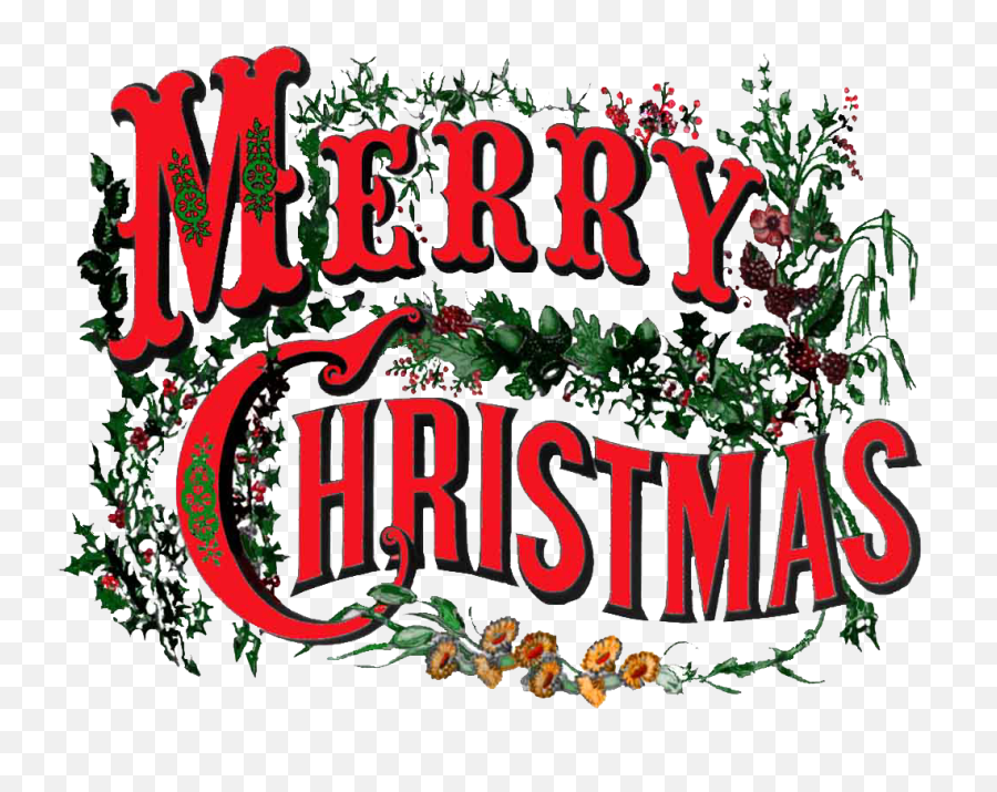 Merry Christmas Text Png - Merry Christmas Retro Png Emoji,Merry Christmas Transparent Background
