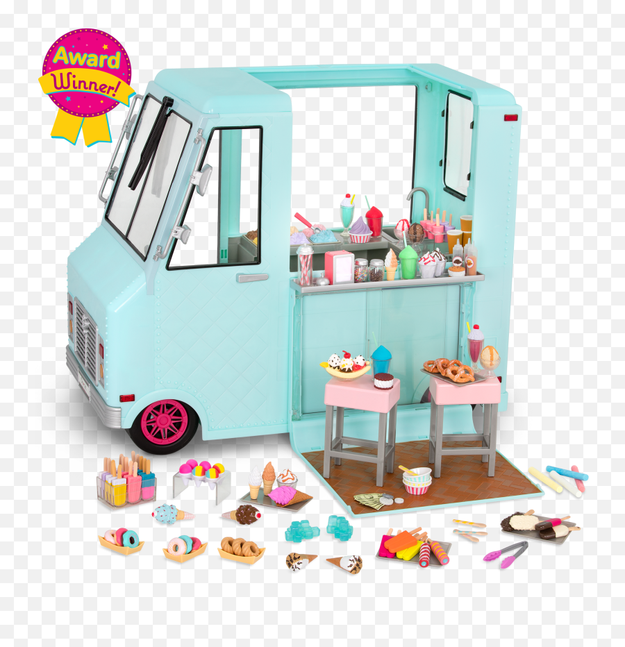Our Generation Ice Cream Truck Canada Cheaper Than Retail - Ice Cream Truck Toy Emoji,Ice Cream Truck Clipart