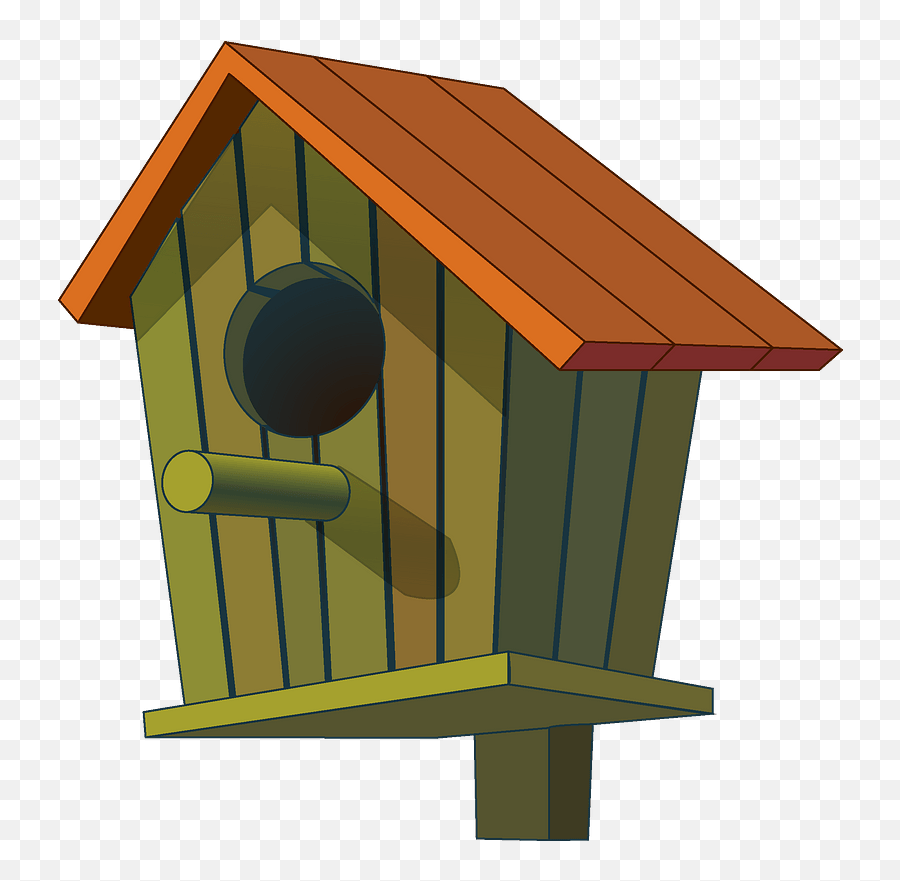 Birdhouse Clipart - Vertical Emoji,Birdhouse Clipart