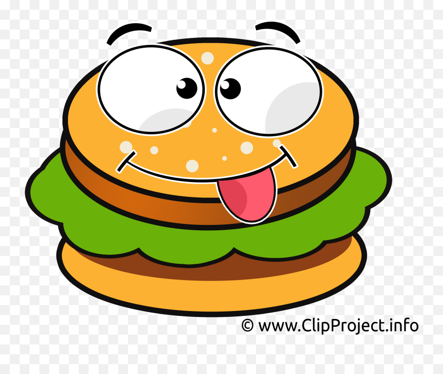 Hamburger Clipart Gratuit Dessin Images - Happy Emoji,Hamburger Clipart