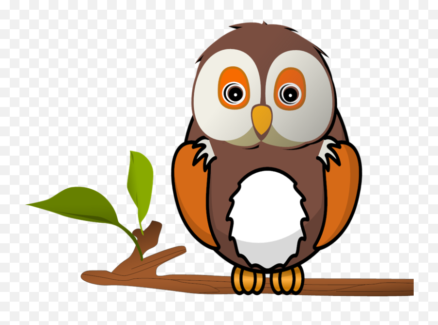 Owl Sitting On A Branch Svg Vector Owl Sitting On A Branch Emoji,Owl On Branch Clipart