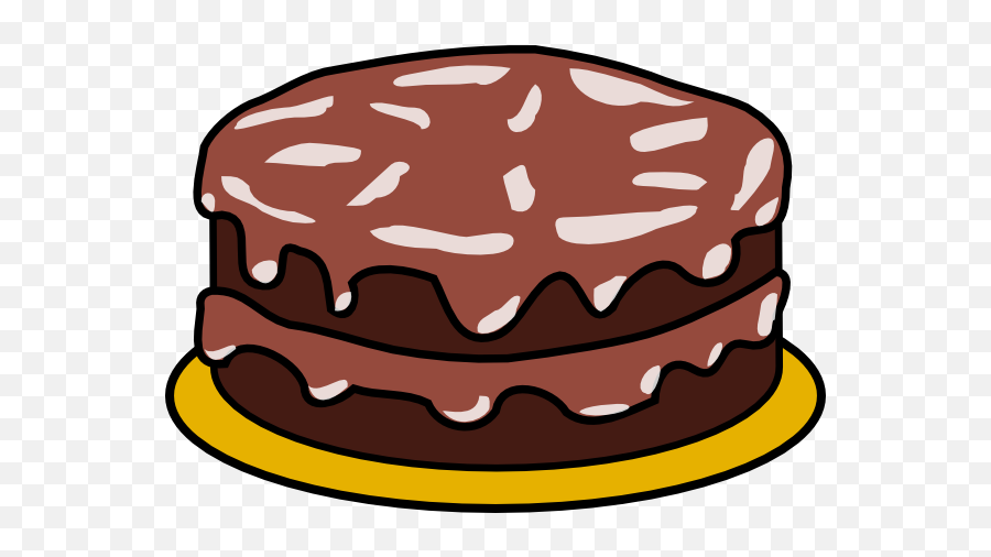 Chocolate Clipart - Chocolate Cake Clipart Emoji,Chocolate Clipart