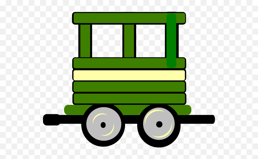 Loco Train Carriage Clip Art At Clkercom - Vector Clip Art Emoji,Carriage Clipart