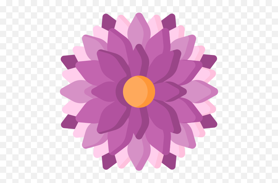 Dahlia - Free Nature Icons Emoji,Dahlia Clipart