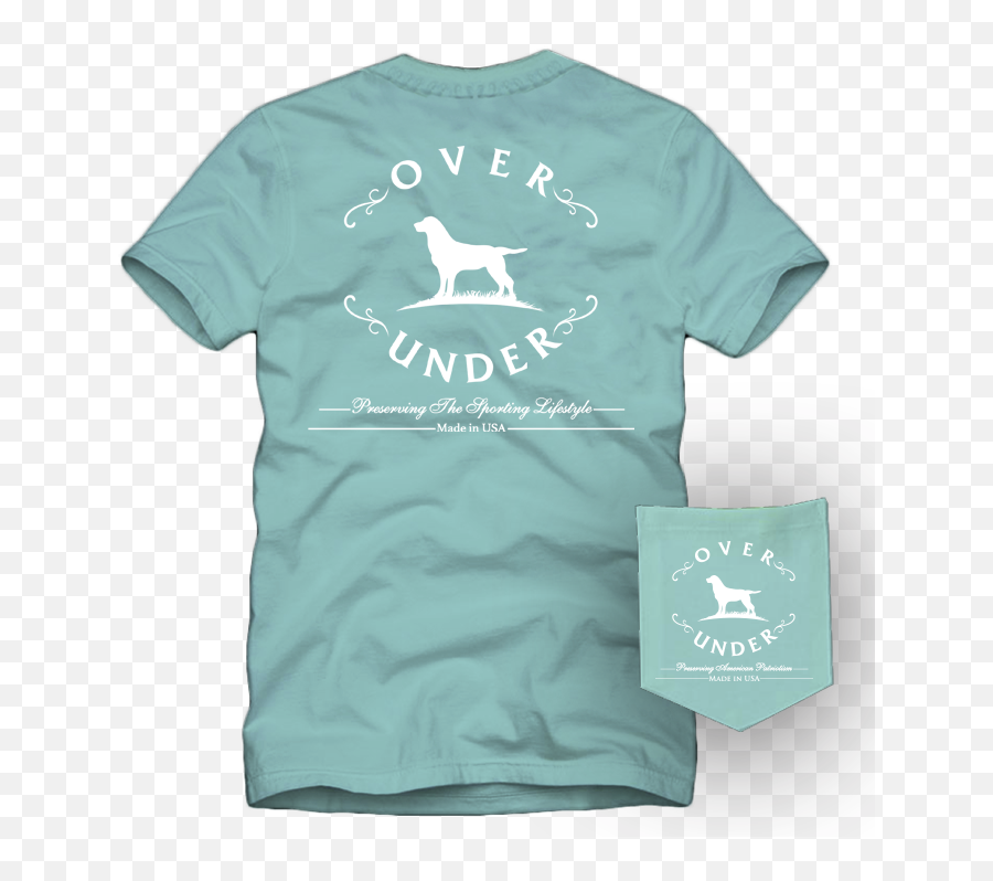 Over Under Logo Short Sleeve T - Shirt Unisex Emoji,Made In The Usa Logo