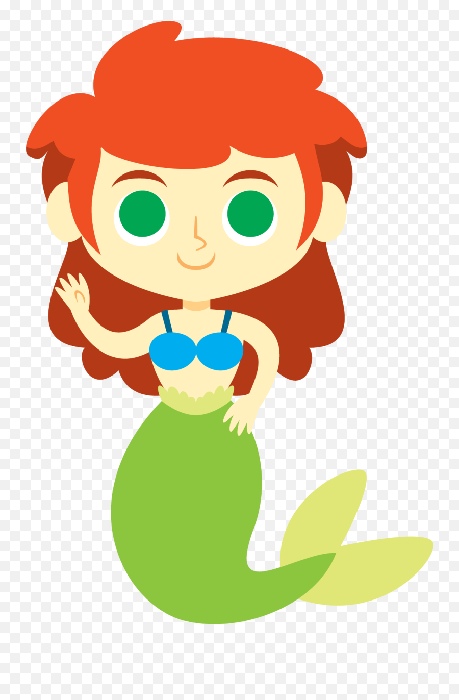 Free Clip Art - Clip Art Emoji,Mermaid Clipart
