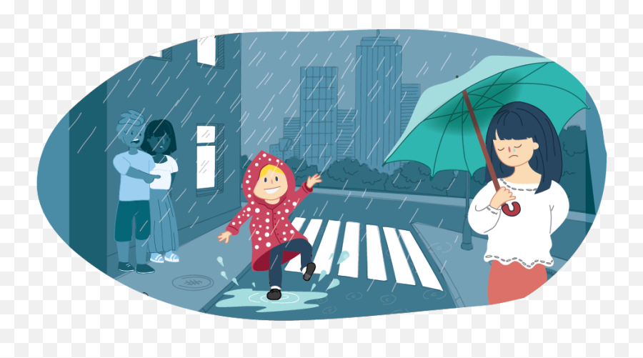 Feelings How To Talk About Feelings Kids Helpline - Raining Happy And Sad Emoji,Feelings Clipart