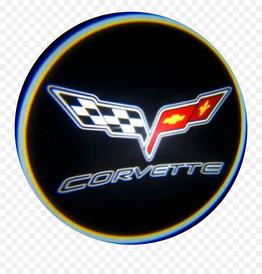 Corvette Logo Sticker - Automotive Decal Emoji,Corvette Logo