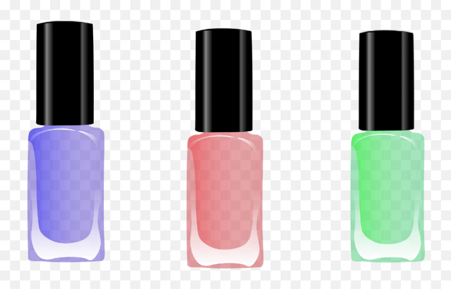 Fashion Color Swapping - Nail Polish Colors Clipart Emoji,Nail Polish Clipart