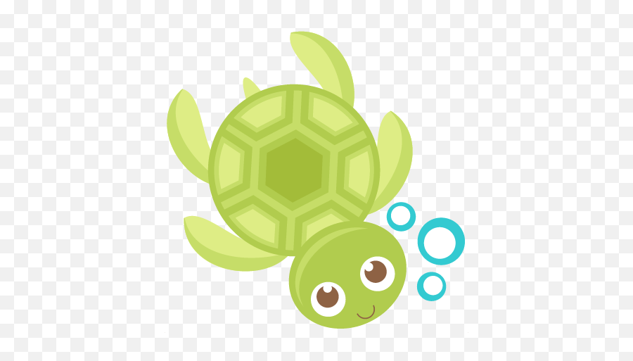 Silhouette Of A Turtle At Getdrawings Com - Cute Under The Sea Turtle Cute Png Emoji,Sea Clipart