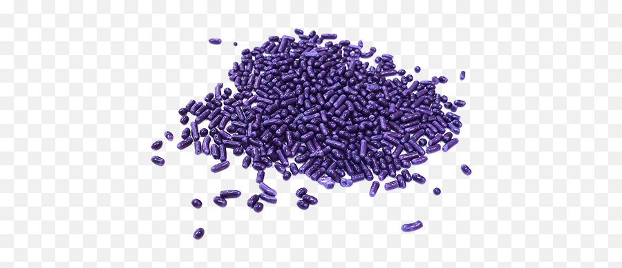 Download Sprinkle King Purple Jimmies Candy Sprinkles - Thermoplastic Emoji,Sprinkles Png