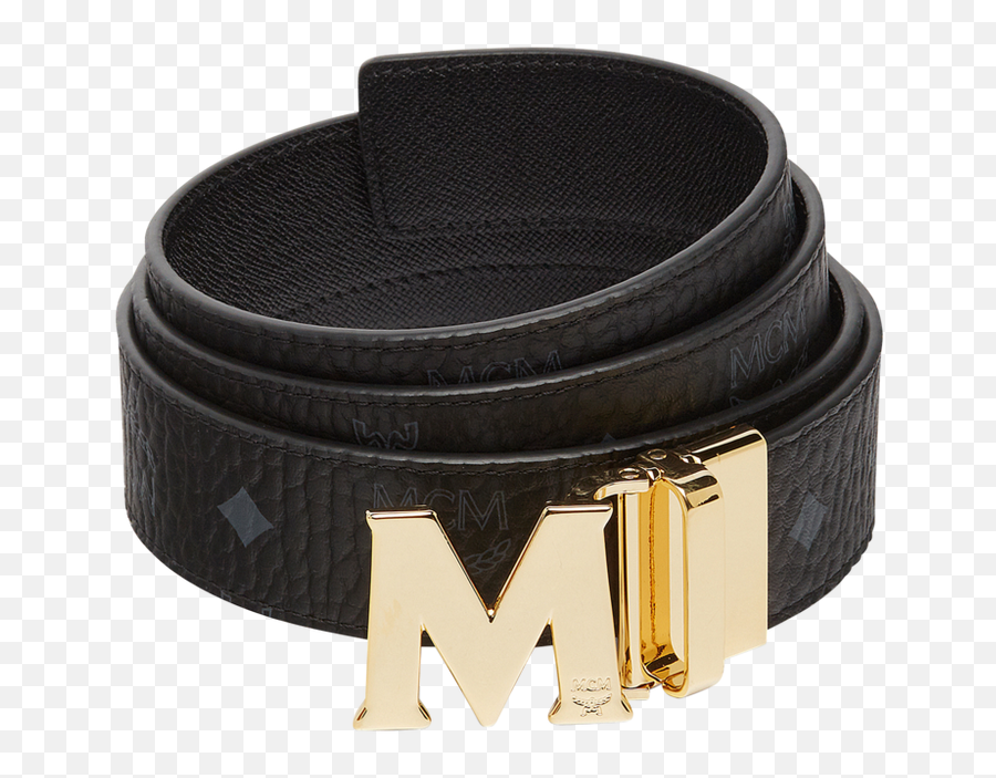 Designer Leather Belts For Men Mcm Us - Belt Emoji,M&m Clipart