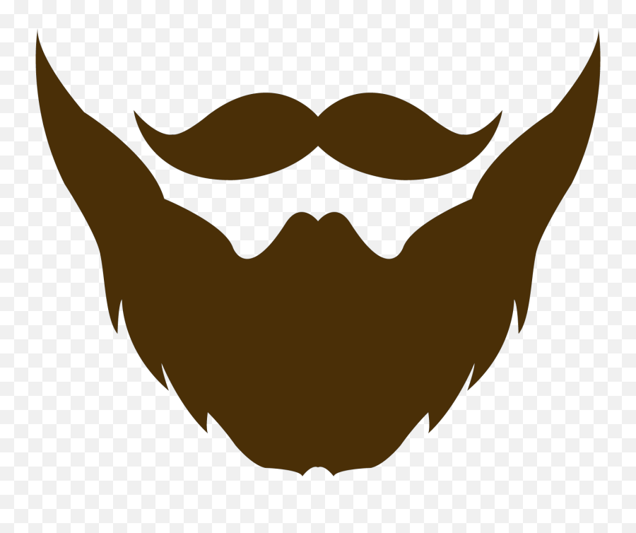 Mustache And Goatee Png Beard Clipart - Cartoon Beard Png Emoji,Mustache Clipart
