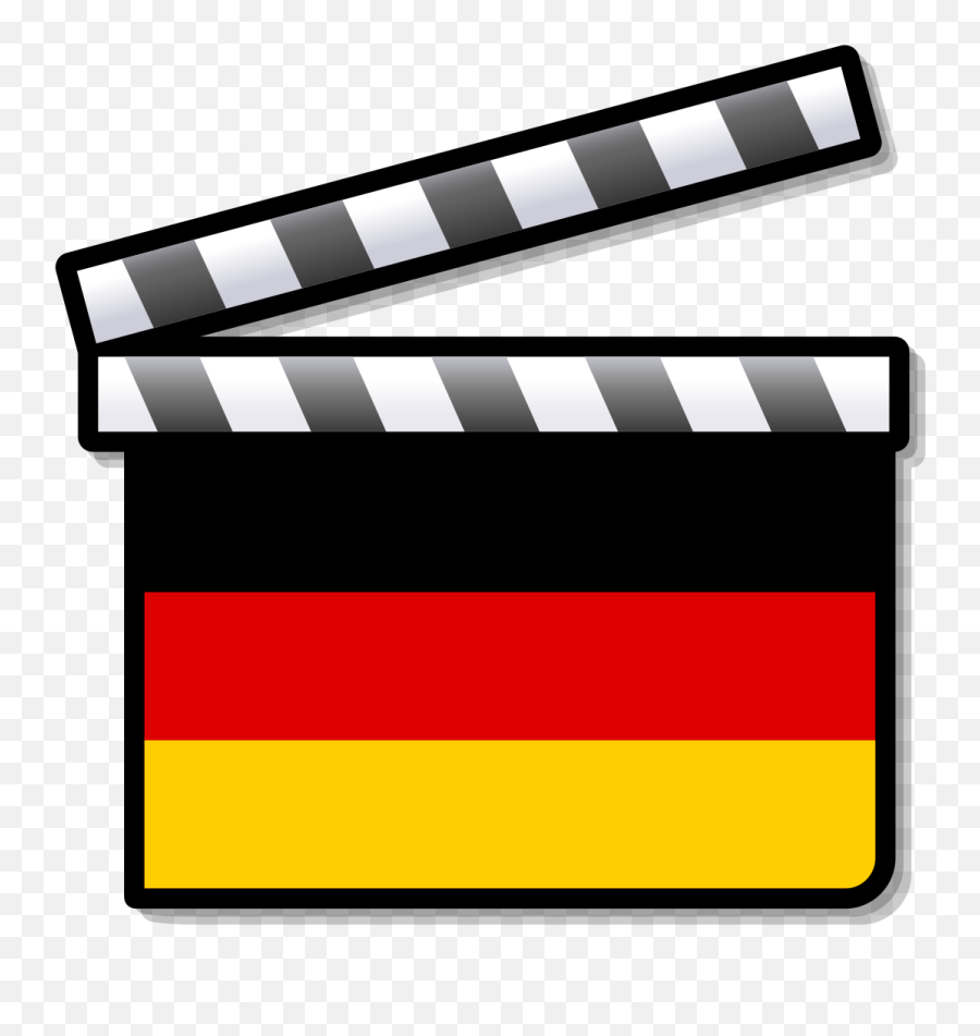 Germany Film Clapperboard - Film Clap Wikipedia Icon Germany Film Emoji,Clap Clipart
