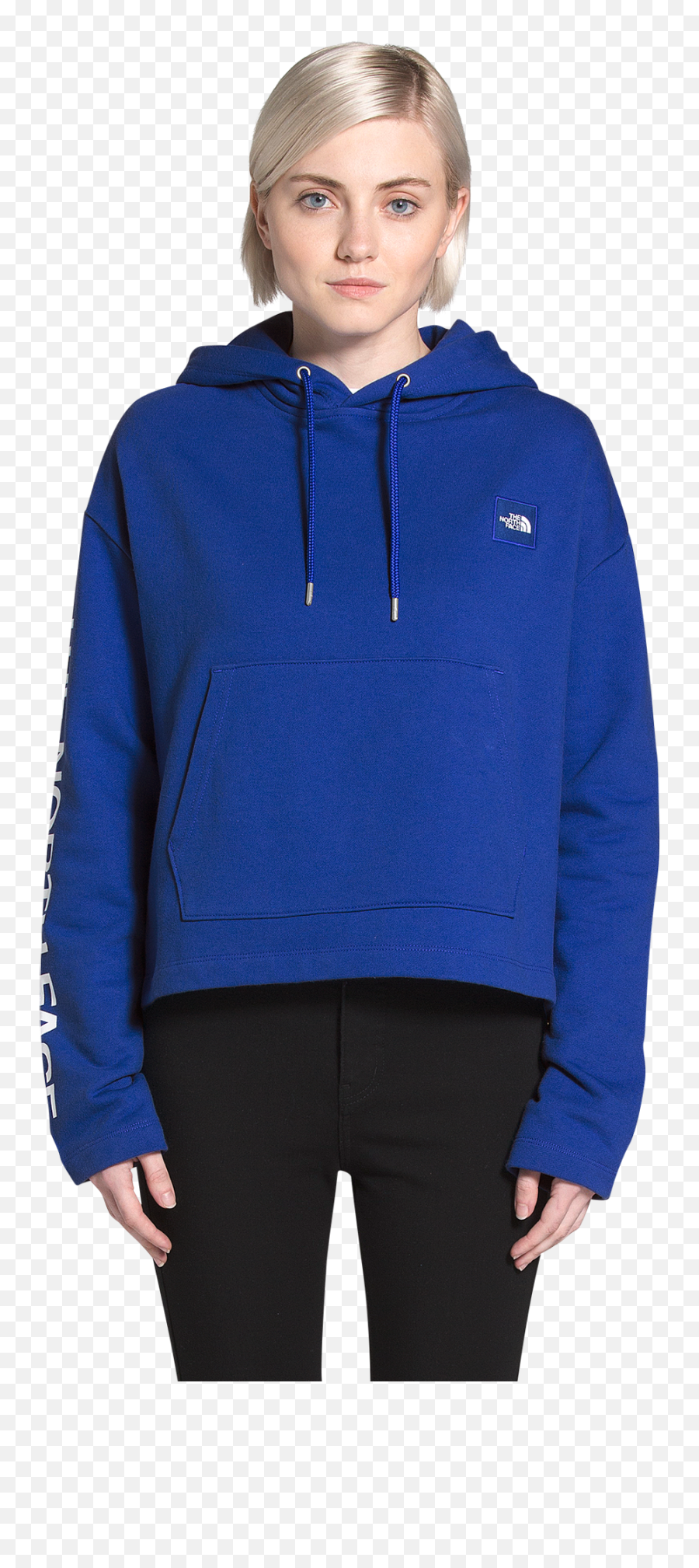North Face Womens Logo Cropped Hoodie - Hooded Emoji,North Face Logo