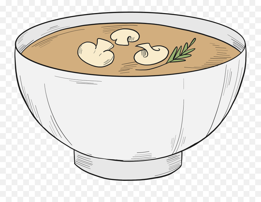 Bowl Of Soup Clipart - Serveware Emoji,Soup Clipart