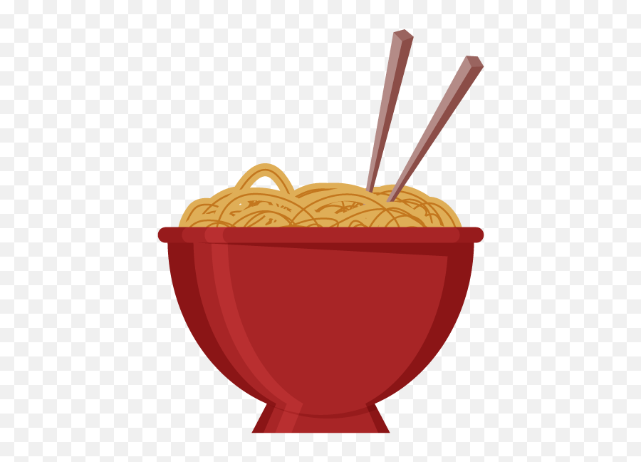 Bowl Of Noodles Clipart Emoji,Noodle Clipart