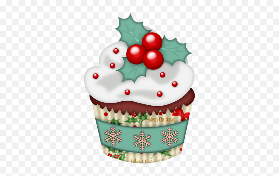 Download Hd Cupcake Clipart Winter - Cupcake Clipart Emoji,Cute Cupcake Clipart
