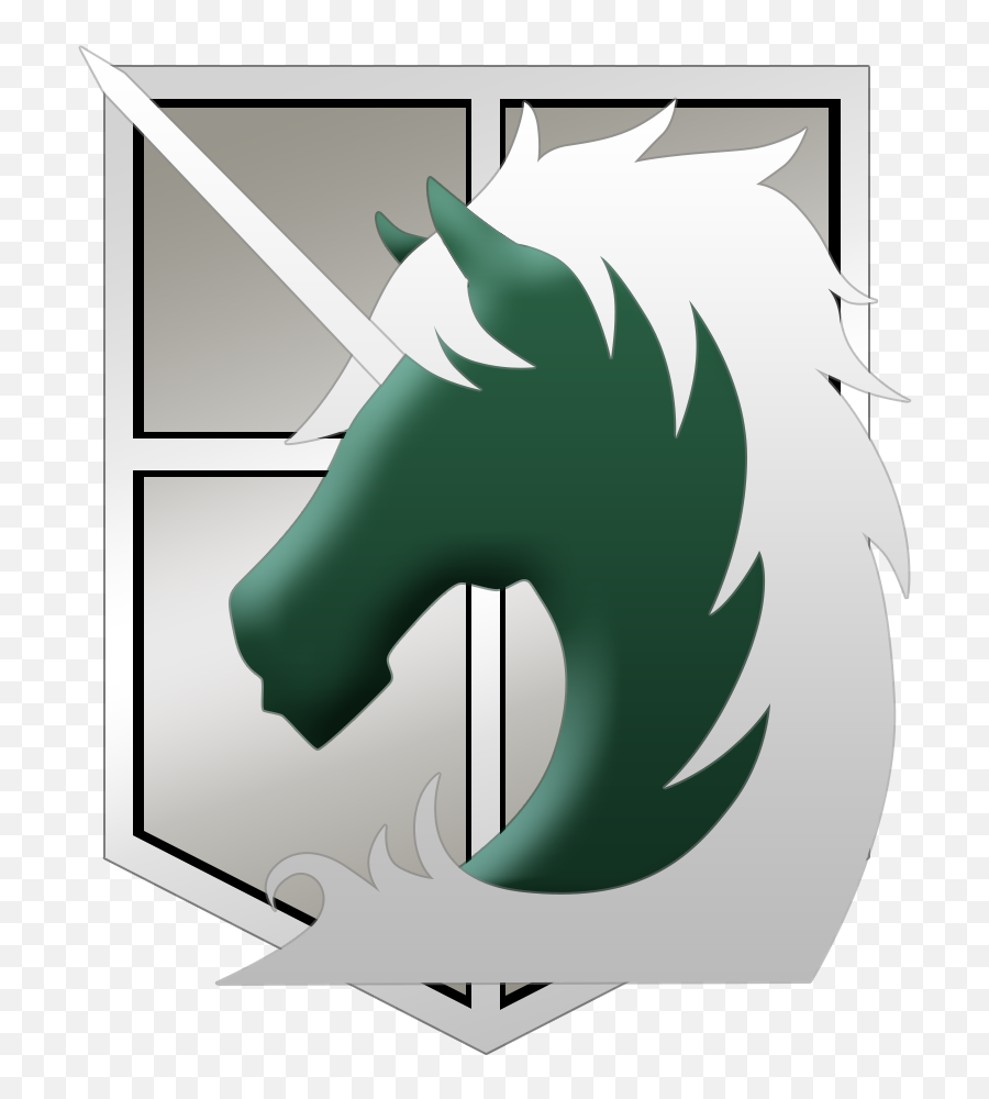 Military Police Brigade Attack On Titan Wiki Fandom - Attack On Titan Escudos Emoji,Military Logos