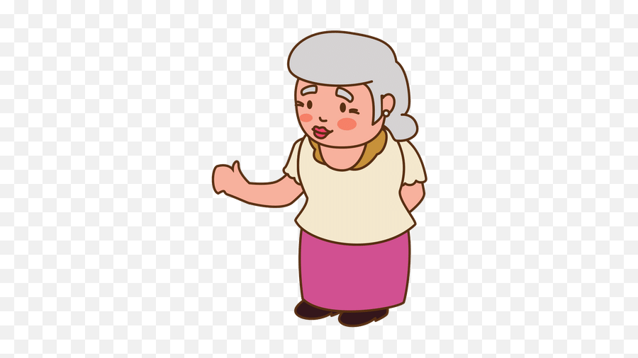 Grandma Clipart Transparent Background Grandma Transparent - Transparent Grandma Clipart Png Emoji,Grandma Clipart