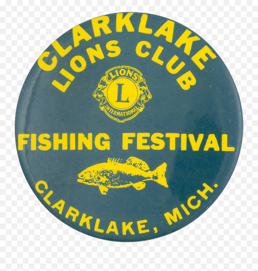 Clarklake Lions Club Fishing Festival - Fish Emoji,Lions Club Logo