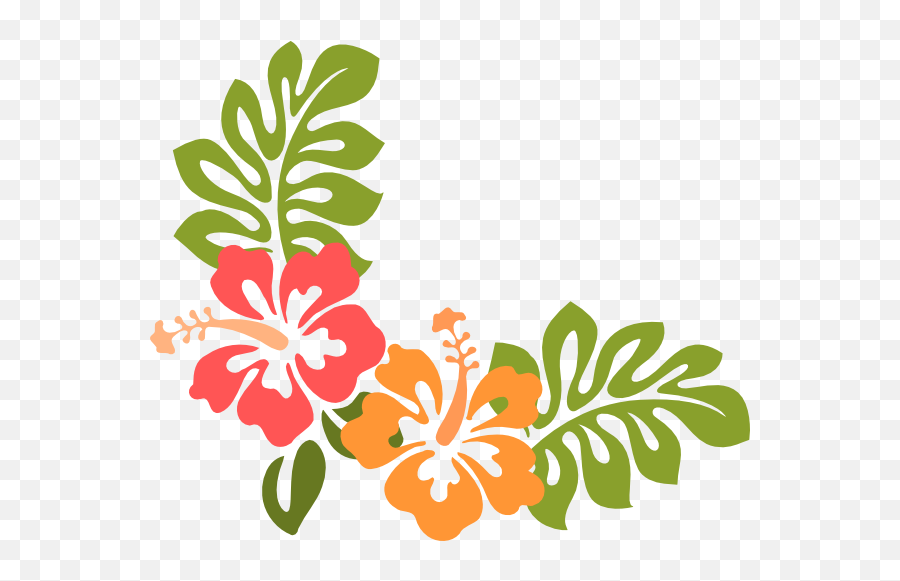 Dahlia Clipart Bunga - Hibiscus Clip Art 600x500 Png Emoji,Dahlia Clipart
