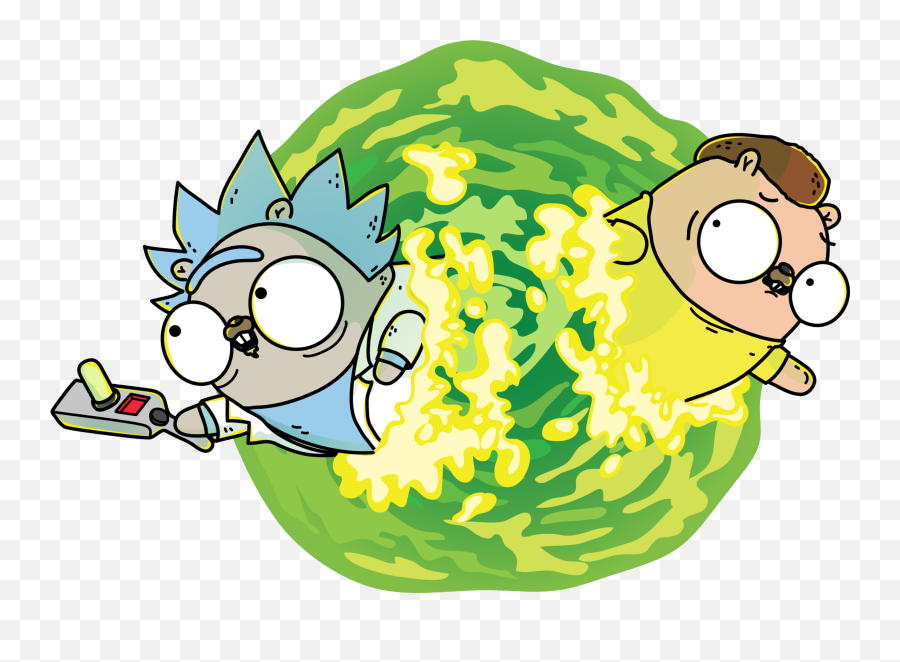 Golang Rick And Morty - Gophers Golang Emoji,Rick And Morty Png
