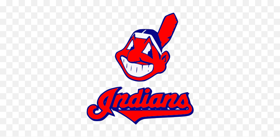 Indians Baseball Logos - Cleveland Indians Logo Png Emoji,Cleveland Indians Logo