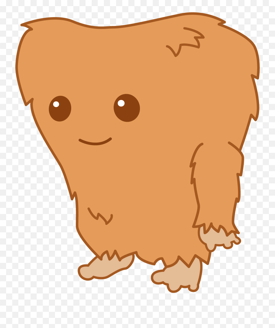 Bigfoot Clipart Friendly Bigfoot - Draw Cute Bigfoot Emoji,Bigfoot Clipart
