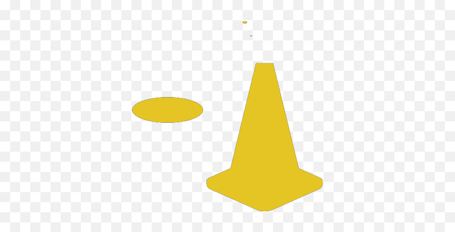 Yellow Traffic Cone Clip Art At Clker - Construction Cone Clipart Orange Emoji,Cone Clipart