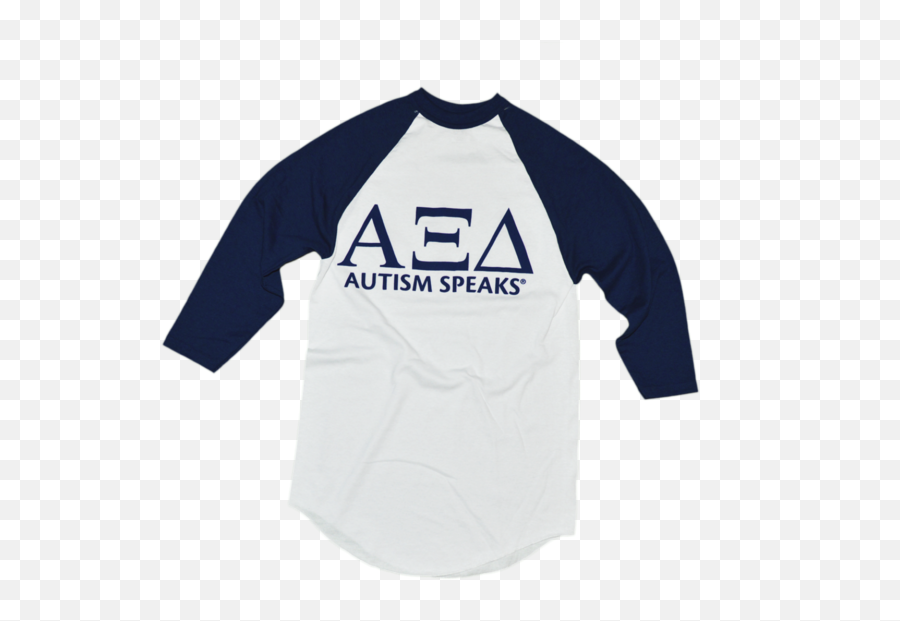 Download Alpha Xi Delta Autismspeaks Quatersleeve - Alpha Xi Gitanjali Emoji,Autism Speaks Logo
