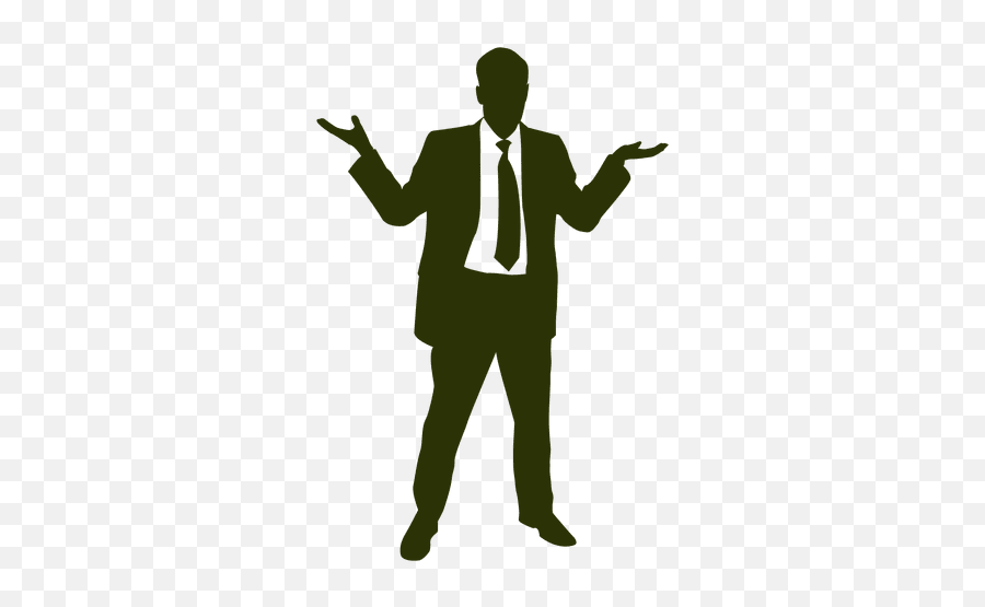 Transparent Png Svg Vector File - Transparent Businessman Silhouette Png Emoji,Businessman Png