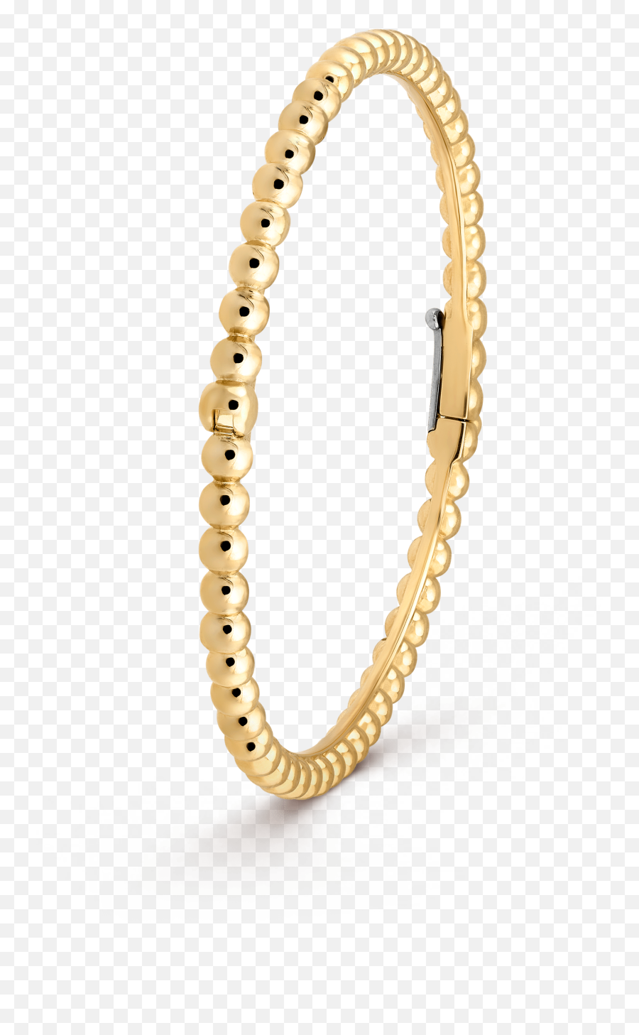 Perlée Pearls Of Gold Bracelet Medium Model Emoji,Gold Ring Png