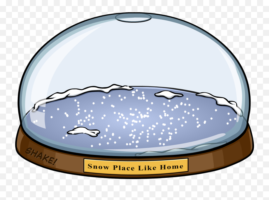 Club Penguin Snow Globe - Clip Art Library Club Penguin Emoji,Snowglobe Clipart