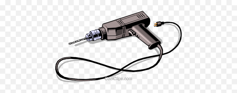 Electric Drill Royalty Free Vector Clip - Clip Art Electric Drill Emoji,Drill Clipart